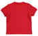 T-shirt in jersey di cotone decorata da stampa frontale  ROSSO-2256_back