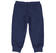 Pantalone in felpa leggera di cotone con logo ricamato frontalmente  NAVY-3854_back
