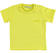 T-shirt in jersey fiammato 100% cotone  GIALLO-1431