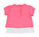 T-shirt in rete stretch con canotta incorporata realizzata in jersey stretch di cotone  PINK FLUO-5828_back