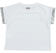 T-shirt in jersey stretch di cotone decorata frontalmente da frase stampata  BIANCO-0113_back