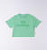 T-shirt Superga 100% cotone bambina superga			VERDE-5041